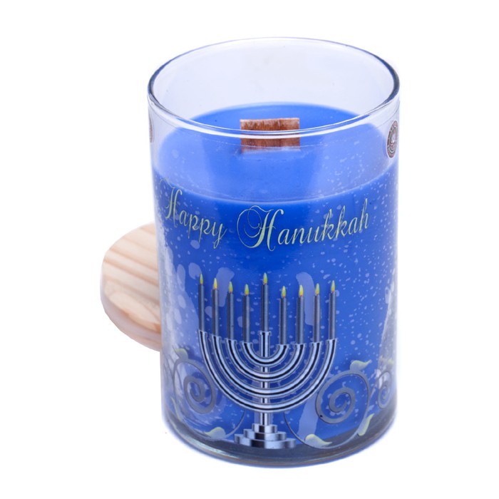 Terra Essential Scents Hand-Poured Soy Candle - Happy Hanukkah 12ozProduct Thumbnail