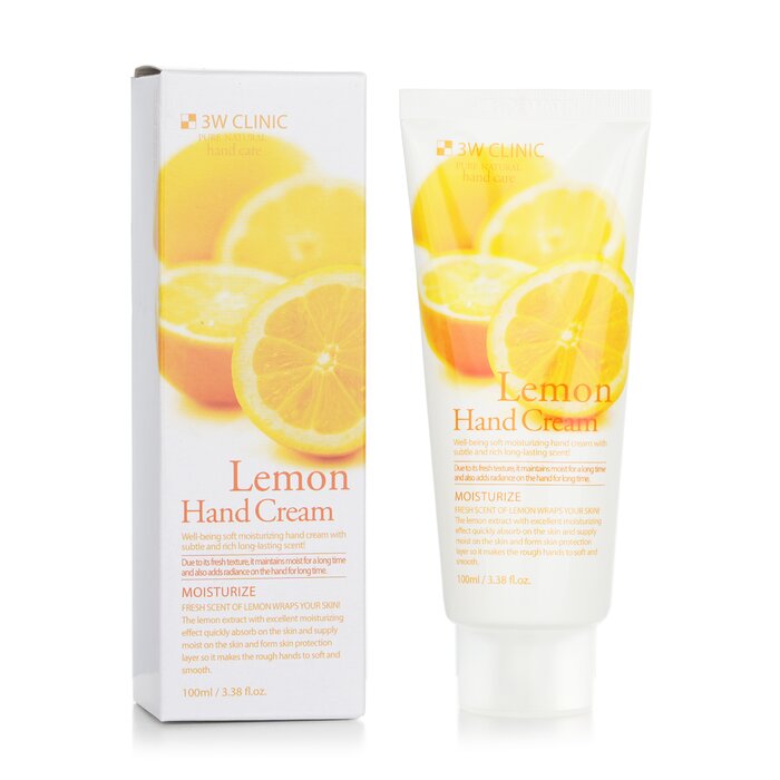 3W Clinic 護手霜 - 檸檬Hand Cream - Lemon 100ml/3.38ozProduct Thumbnail