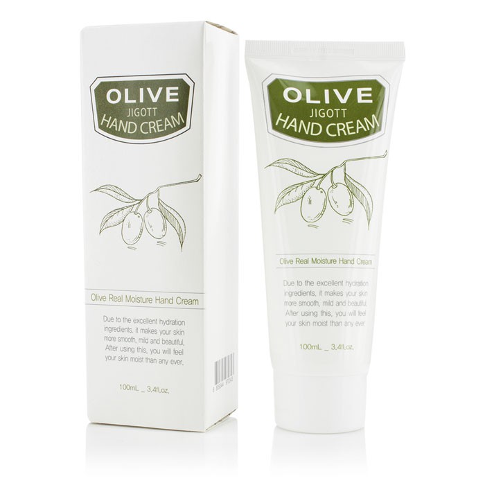 Jigott Hand Cream - Olive Real Moisture 100ml/3.4ozProduct Thumbnail