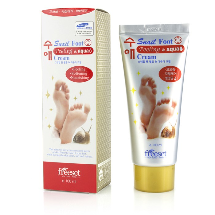 Freeset Peelingujący krem do ciała Snail Foot Peeling & Aqua Cream 100ml/3.3ozProduct Thumbnail
