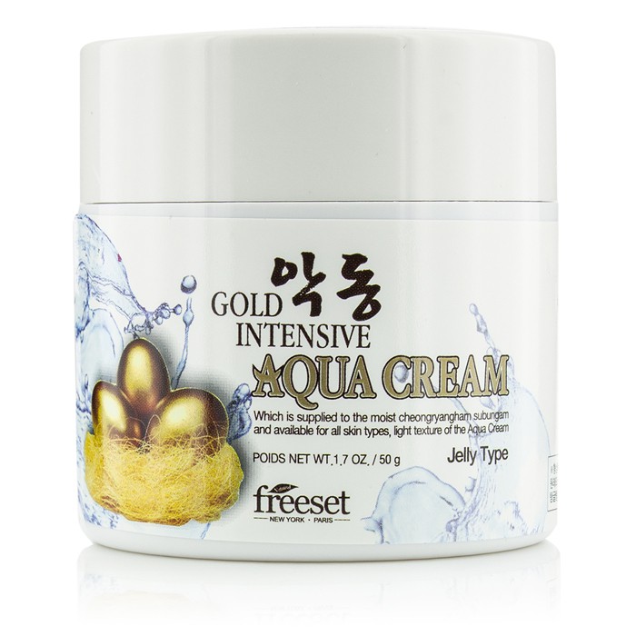 フリーセット Freeset Aqua Cream (Moisture Jelly Type) - Gold Intensive 50g/1.7ozProduct Thumbnail