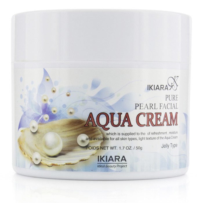 IKIARA Aqua Cream (Moisture Jelly Type) - Pure Pearl Facial - קרם אקווה לחות - פנינה 50g/1.7ozProduct Thumbnail
