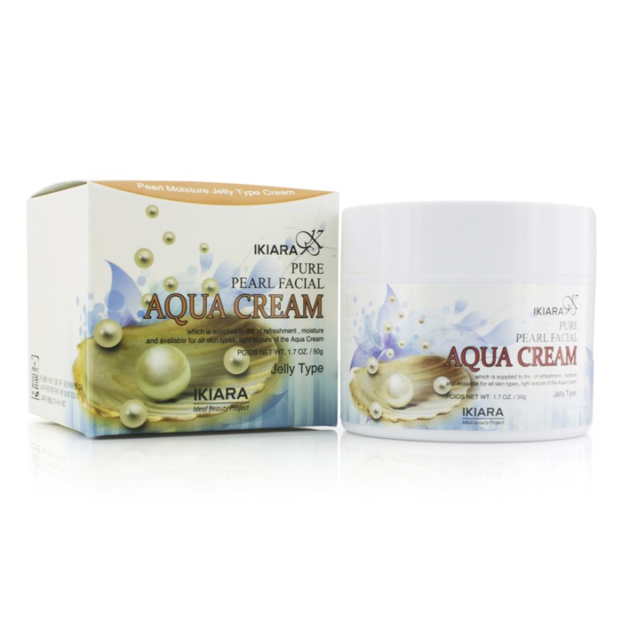 IKIARA ครีม Aqua Cream (Moisture Jelly Type) - Pure Pearl Facial 50g/1.7ozProduct Thumbnail