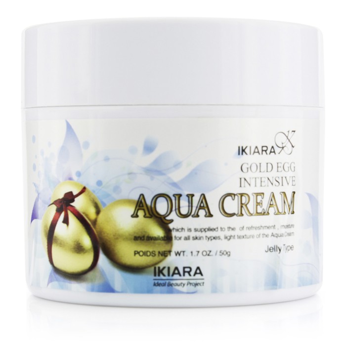 IKIARA Nawilżający krem na dzień Aqua Cream (Moisture Jelly Type) - Gold Egg Intensive 50g/1.7ozProduct Thumbnail