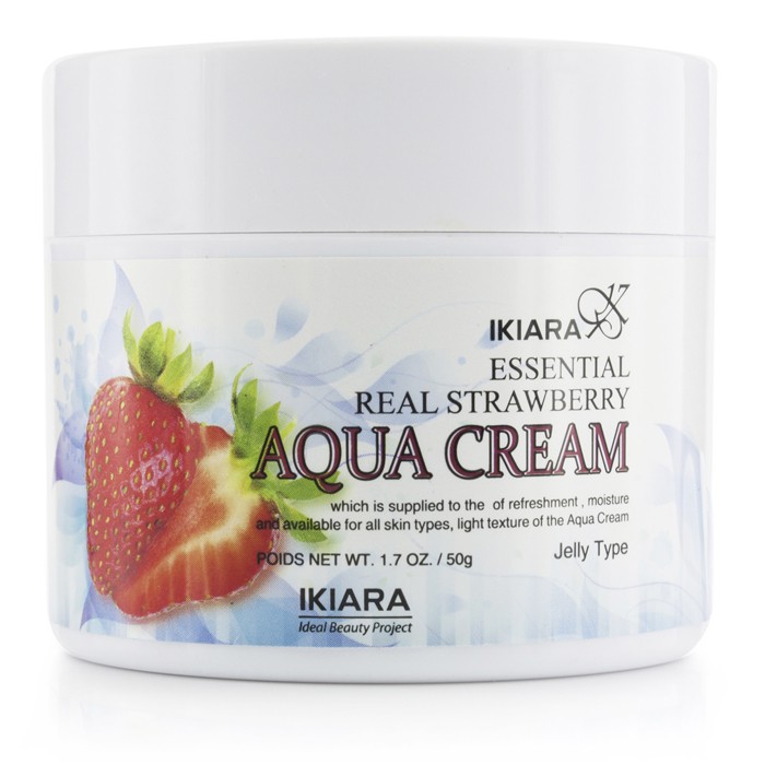 IKIARA Aqua Κρέμα (Τύπος Τζελ) - Essential Real Strawberry 50g/1.7ozProduct Thumbnail
