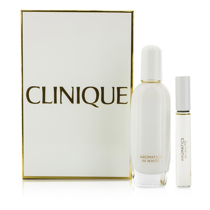 クリニーク Clinique Aromatics In White Coffret: Eau De Parfum Spray 50ml/1.7oz + Eau De Parfum Rollerball 10ml/0.34oz 2pcsProduct Thumbnail