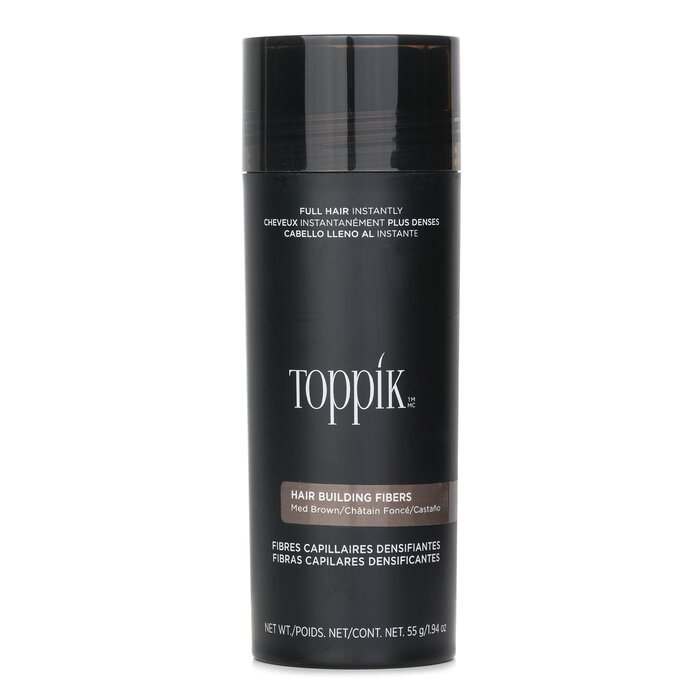 Toppik Hair Building Fibers Kúra pre zhustenie vlasov – Medium Brown (stredne hnedé vlasy) 55g/1.94ozProduct Thumbnail