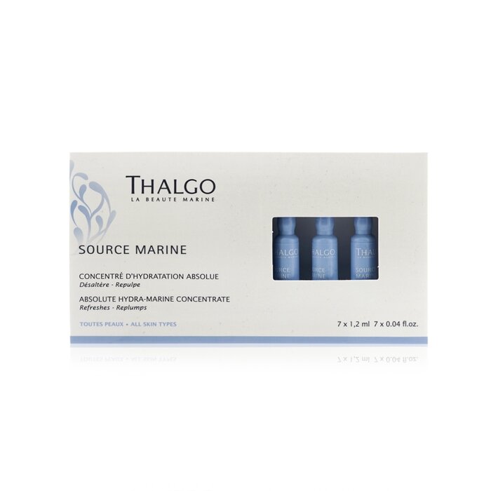 Thalgo Source Marine Absolute Hydra-Marine Concentrate 7x1.2ml/0.04ozProduct Thumbnail