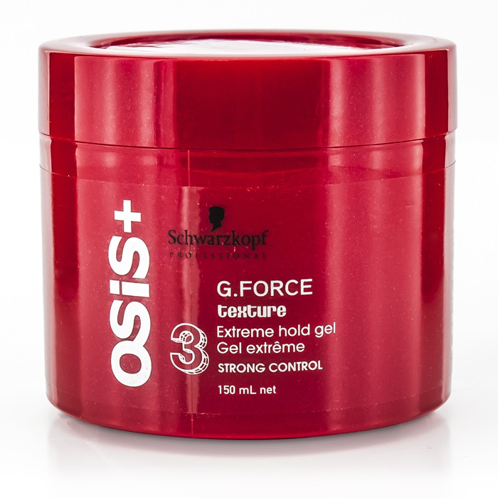 Schwarzkopf Osis+ G.Force Texture Extreme Hold Gel (Strong Control) 150ml/5ozProduct Thumbnail
