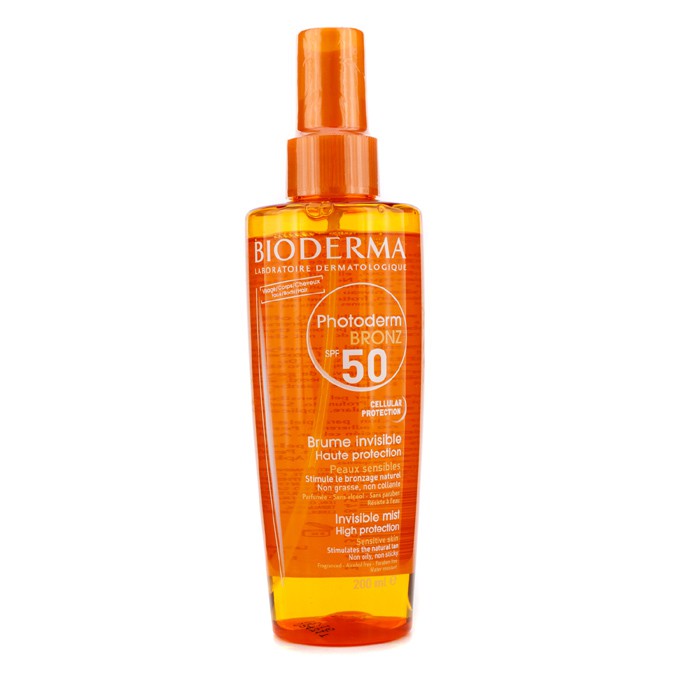 Bioderma 貝德瑪 Photoderm Bronz Invisible High Protection Spray SPF50 (For Sensitive Skin) 200ml/6.7ozProduct Thumbnail