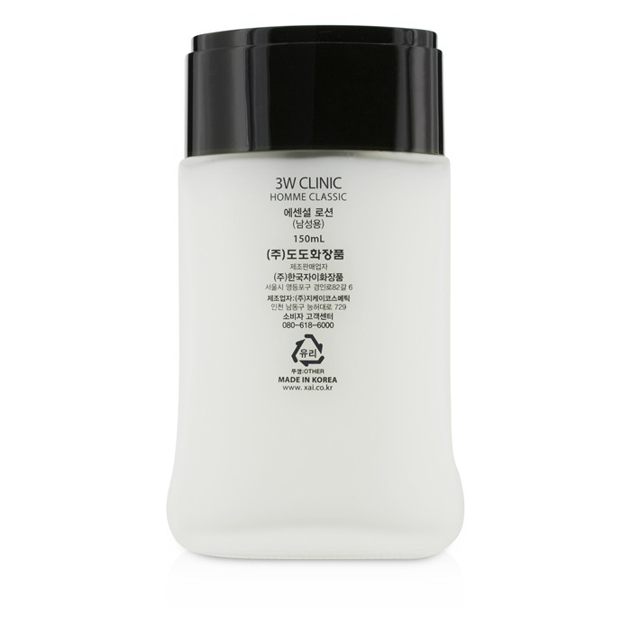 3W Clinic Homme Classic - Moisturizing Freshness Essential Lotion - תחליב לחות רענן 150ml/5ozProduct Thumbnail