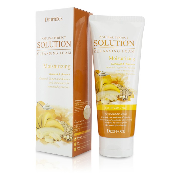Deoproce（ディオプラス） Deoproce Natural Perfect Solution Cleansing Foam - Moisturizing 170g/5.7ozProduct Thumbnail