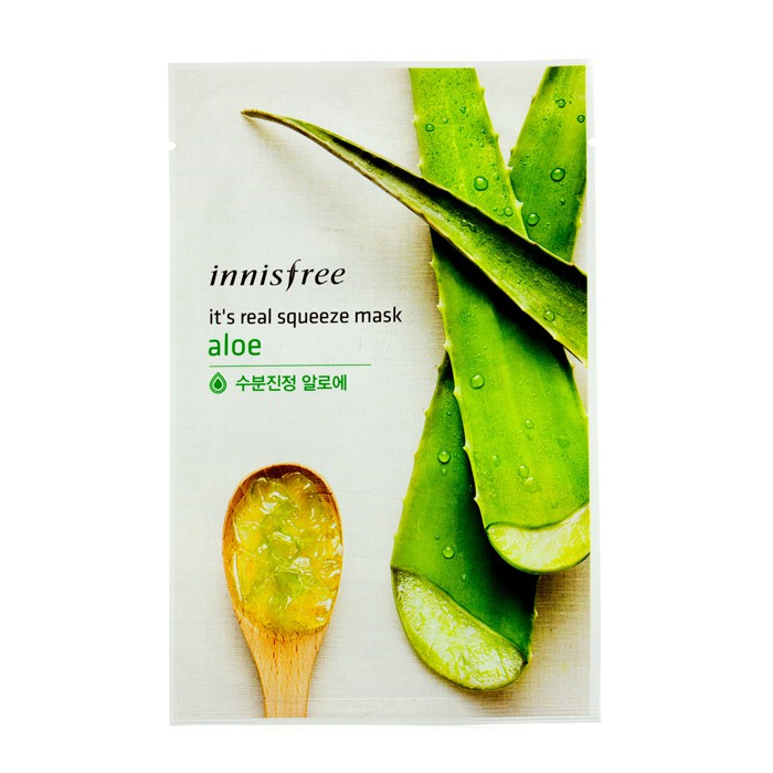 Innisfree It's Real Squeeze Mask - Aloe 10pcsProduct Thumbnail