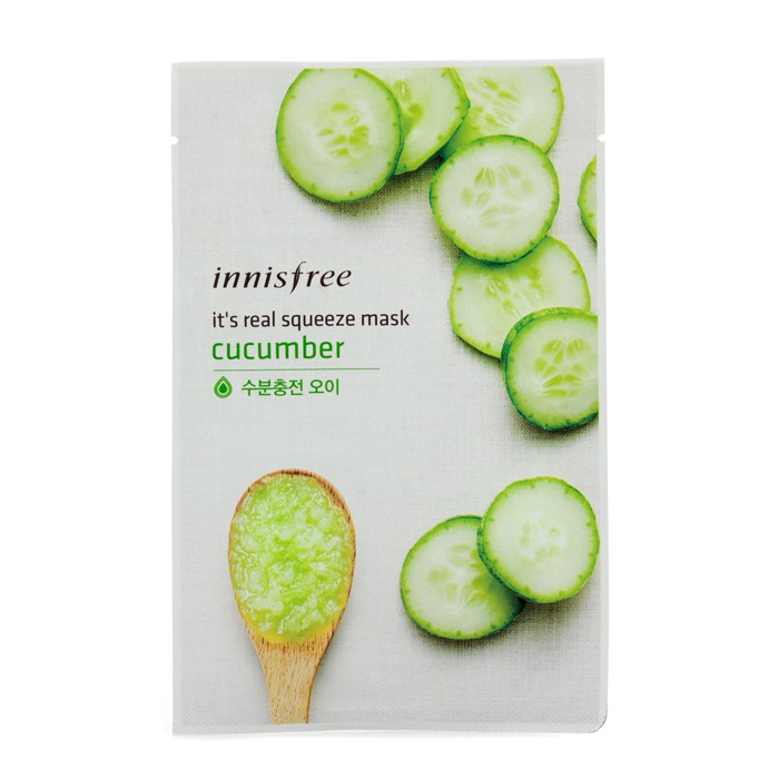 Innisfree It's Real Squeeze Маска - Cucumber 10pcsProduct Thumbnail