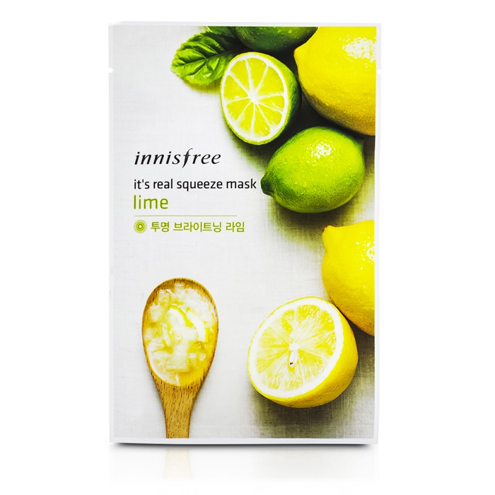 Innisfree It's Real Squeeze Mask Lime 10pcs AU