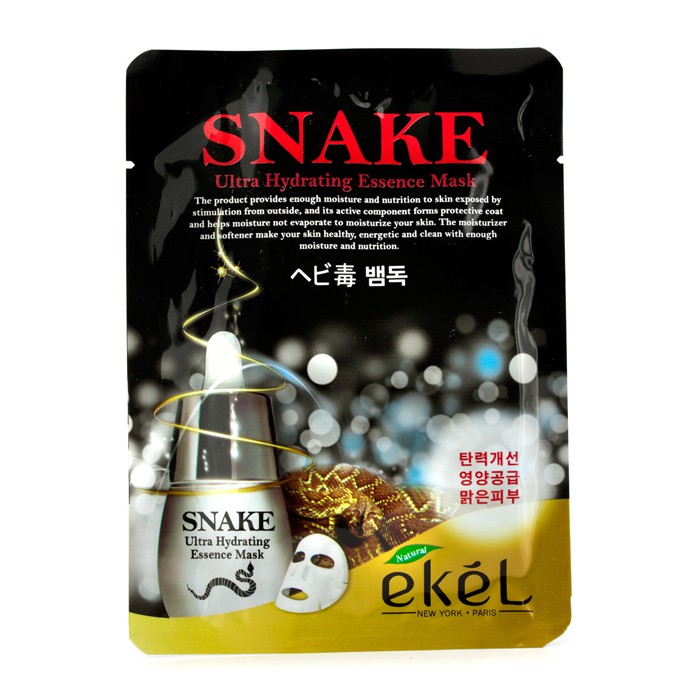 EKEL(ｲｹﾙ) Ekel Ultra Hydrating Essence Mask - Snake 10pcsProduct Thumbnail