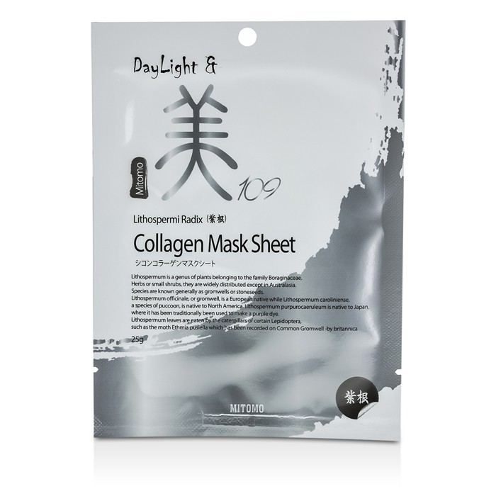 MITOMO Maseczka do twarzy Day Light & Mi Lithospermi Radix Mask Sheet - Collagen 10x25g/0.8ozProduct Thumbnail