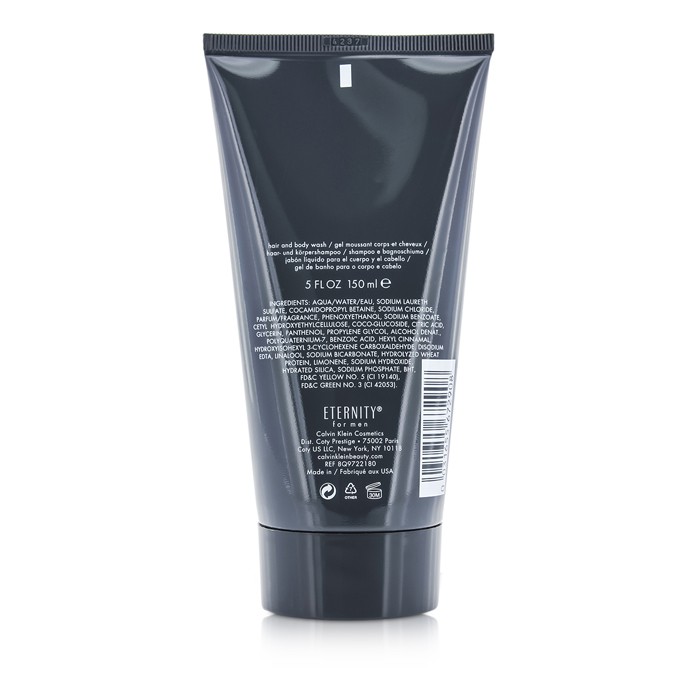 Calvin Klein Eternity For Men Hair & Body Wash (Unboxed) 150ml/5ozProduct Thumbnail