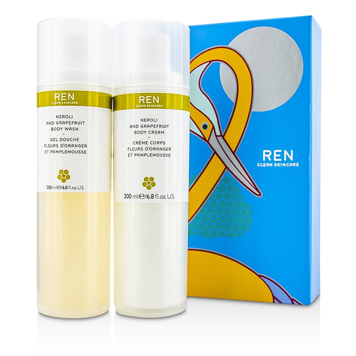 Ren Neroli Duo Gift Set: Body Wash 200ml/6.8oz + Body Cream 200ml/6.8oz 2pcsProduct Thumbnail