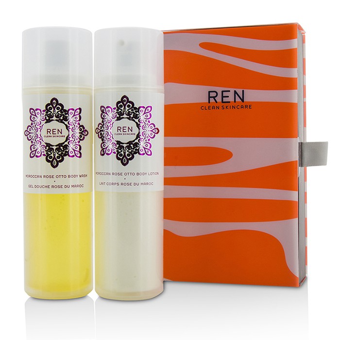 Ren Morococann Rose Duo: Body Wash 200ml/6.8oz + Body Lotion 200ml/6.8oz 2pcsProduct Thumbnail