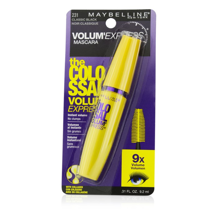 Maybelline Volum' Express The Colossal Washable Mascara 9.2ml/0.31ozProduct Thumbnail