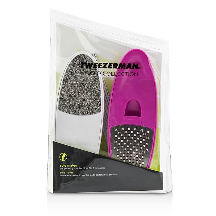 Tweezerman Polerka do stóp Sole Mates Foot The Perfectly Matched Foot File & Smoother (Studio Collection) 2pcsProduct Thumbnail