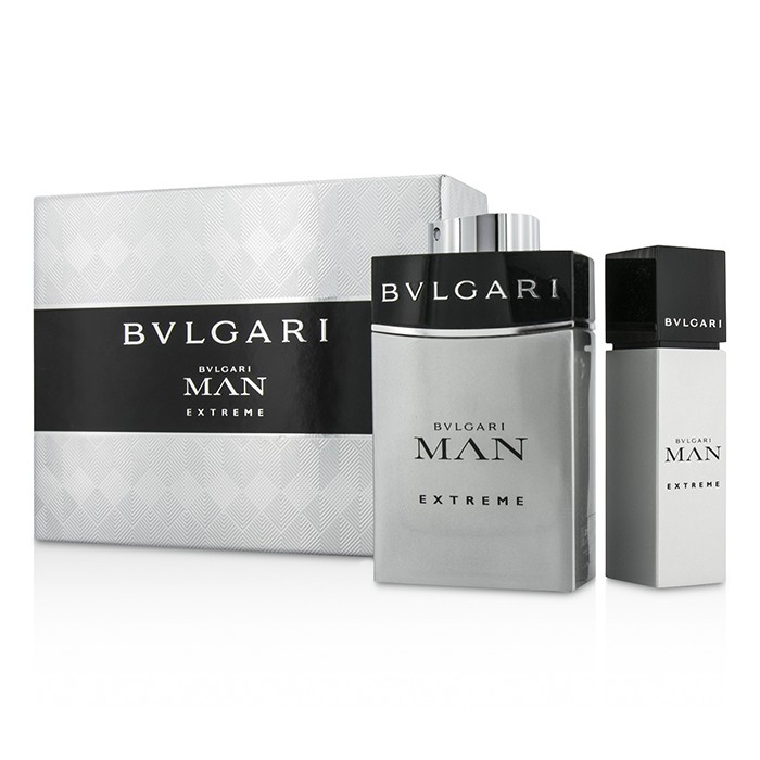Bvlgari Man Extreme Coffret: Eau De Toilette Spray 100ml/3.4oz + Eau De Toilette Travel Spray 15ml/0.5oz (Bo 2pcsProduct Thumbnail