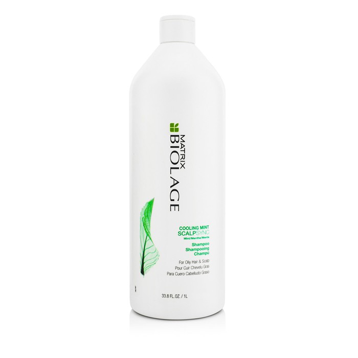 Matrix Chladivý mátový šampon Biolage Scalpsync Cooling Mint Shampoo (pro mastné vlasy a mastnou vlasovou pokožku) 1000ml/33.8ozProduct Thumbnail
