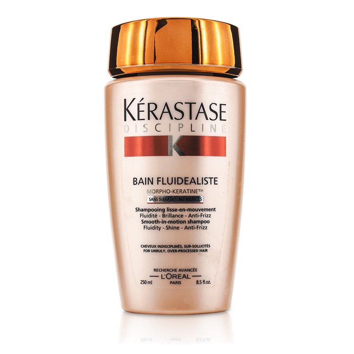 Kerastase Discipline Bain Fluidealiste Smooth-In-Motion Sulfate Free Shampoo (For Unruly, Over-Processed Hair) 250ml/8.5ozProduct Thumbnail