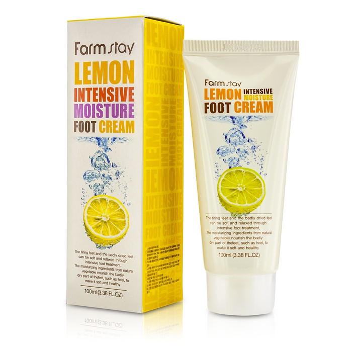 Farm Stay Lemon Intensive Moisture Foot Cream 100ml/3.38ozProduct Thumbnail