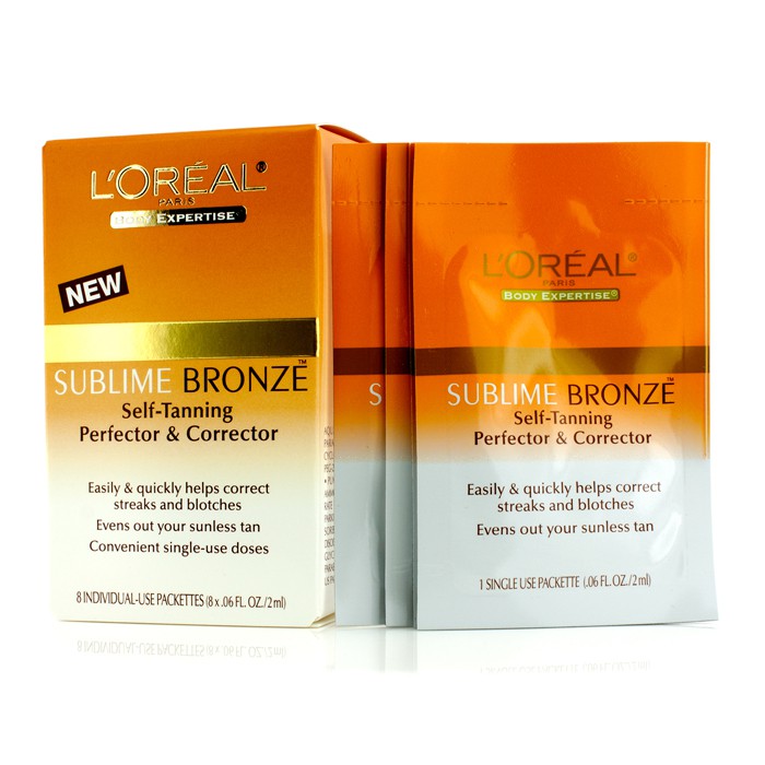 L'Oreal Sublime Bronze Self-Tanning Perfector & Corrector 8x2ml/0.06ozProduct Thumbnail