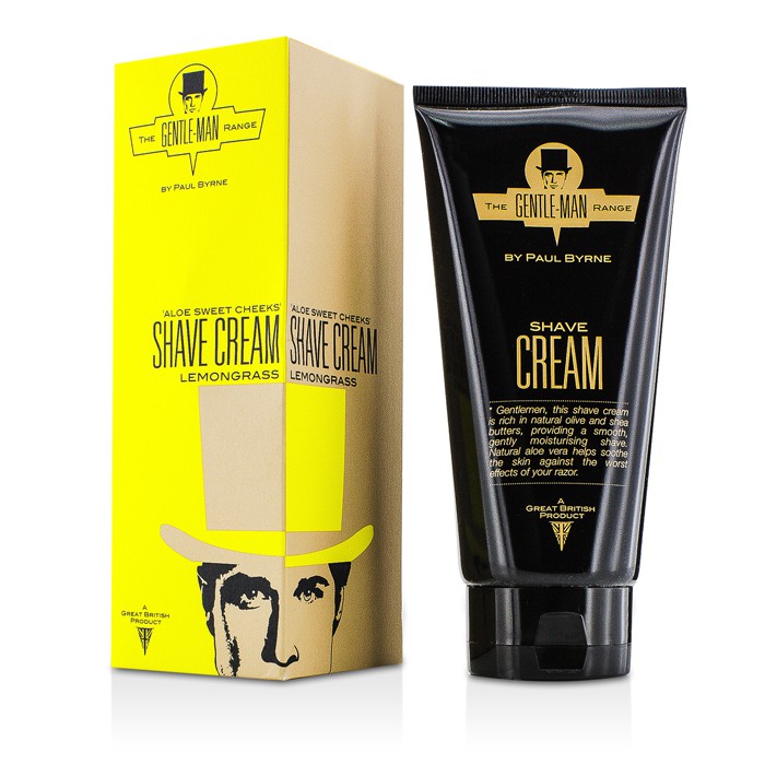 The Gentle-Man Range Aloe Sweet Cheeks Shave Cream - Lemongrass 175ml/5.9ozProduct Thumbnail
