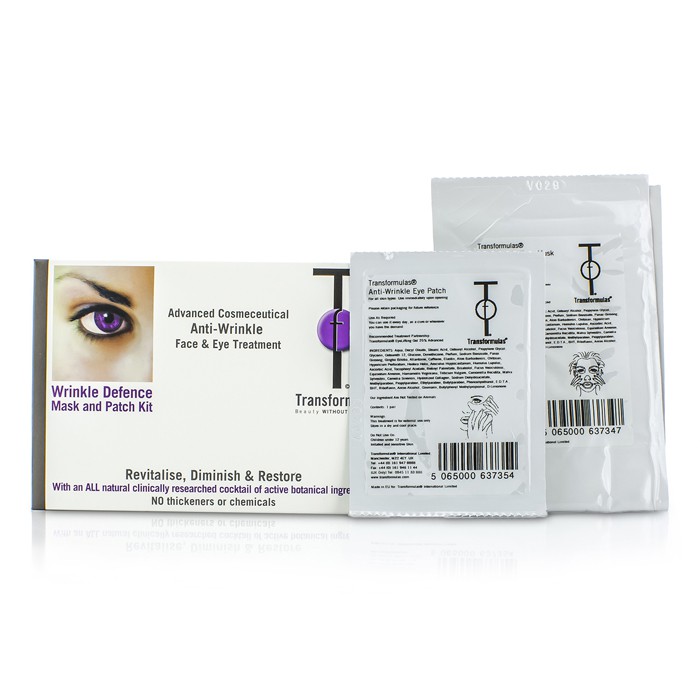 Transformulas 煥膚配方 抗皺面膜及眼膜組合 2件Product Thumbnail