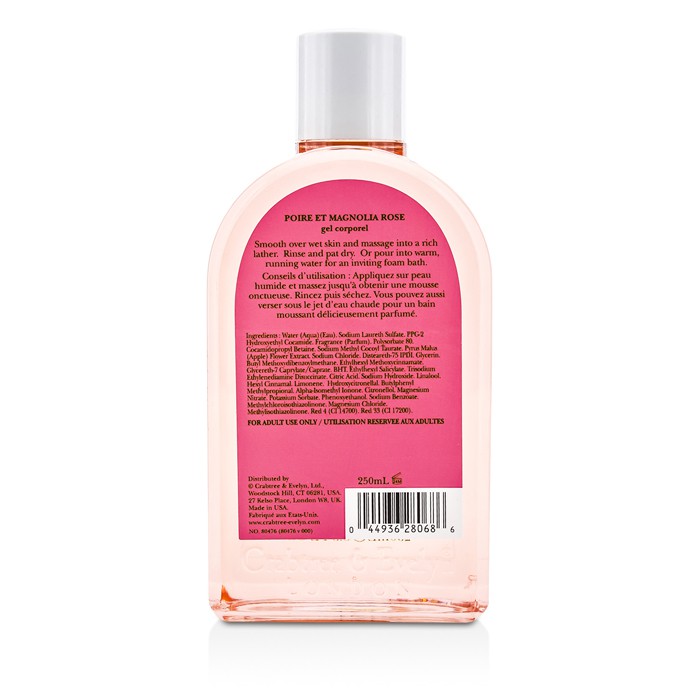 Crabtree & Evelyn Pear & Pink Magnolia Tắm 250ml/8.5ozProduct Thumbnail