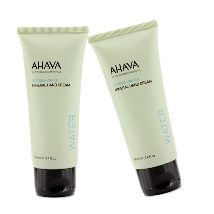 Ahava Deadsea Water Mineral Hand Cream Duo Pack (Unboxed) 2x100ml/3.4ozProduct Thumbnail