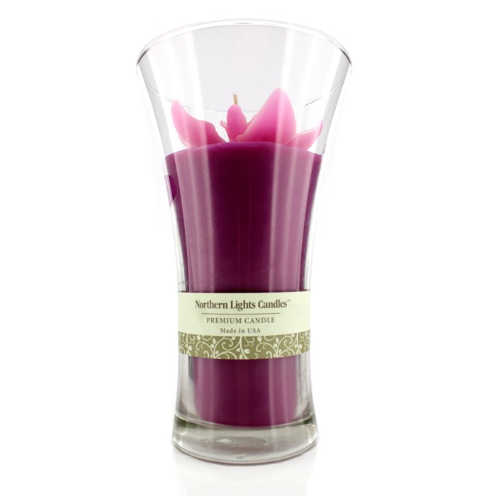 Northern Lights Candles Vela em Vaso Floral Premium - Pink Orchid 5 inchProduct Thumbnail