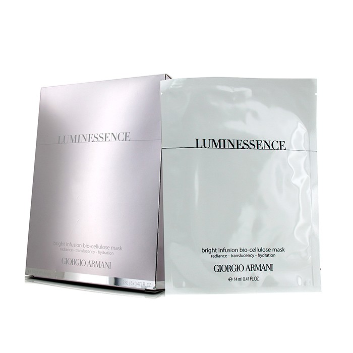 Giorgio Armani Luminessence Bright Infusion Bio-Cellulose Mask 6x14ml/0.47ozProduct Thumbnail