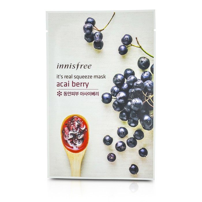 Innisfree It's Real Squeeze Mask - Acai Berry 10pcsProduct Thumbnail
