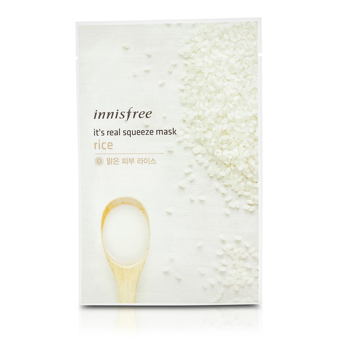 Innisfree It's Real Squeeze Mask - Rice 10pcsProduct Thumbnail