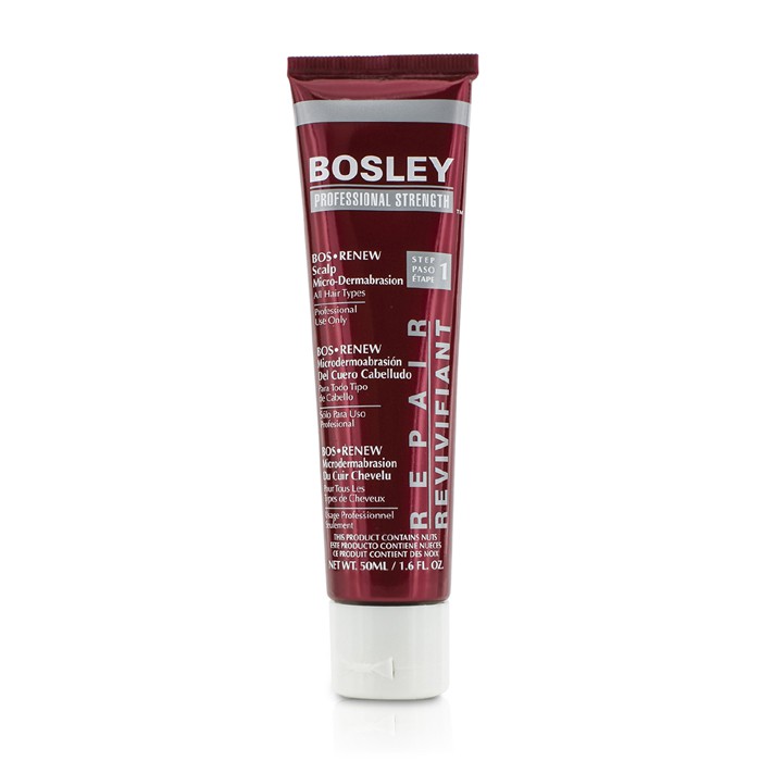 Bosley Professional Strength Bos Renew Scalp Micro-Dermabrasion Base - Step 1 (For All Hair Types) 6x50ml/1.6ozProduct Thumbnail