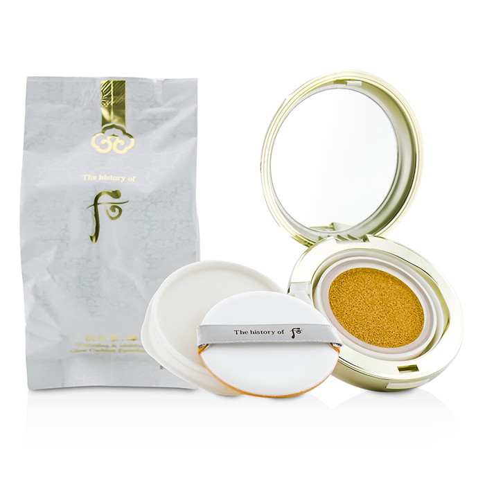 Whoo (The History Of Whoo) Whitening & Moisture Glow Cushion Foundation SPF50 2x 15g/0.15ozProduct Thumbnail