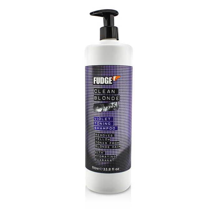ファッジ Fudge Clean Blonde Violet Toning Shampoo (Removes Yellow Tones From Blonde Hair) 1000ml/33.8ozProduct Thumbnail