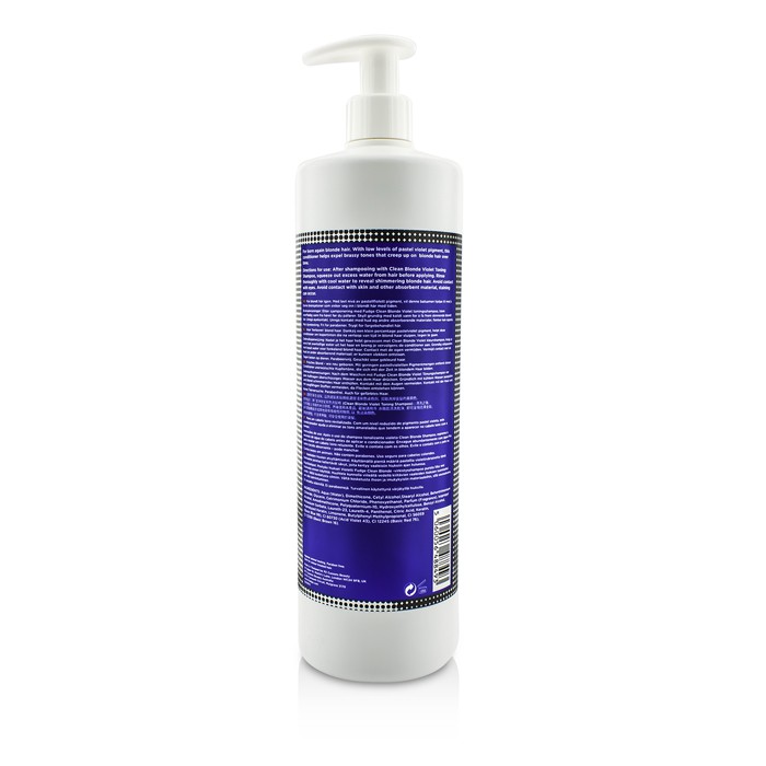 Fudge Clean Blonde Violet Toning Conditioner (Neutralises Blonde Hair) 1000ml/33.8ozProduct Thumbnail