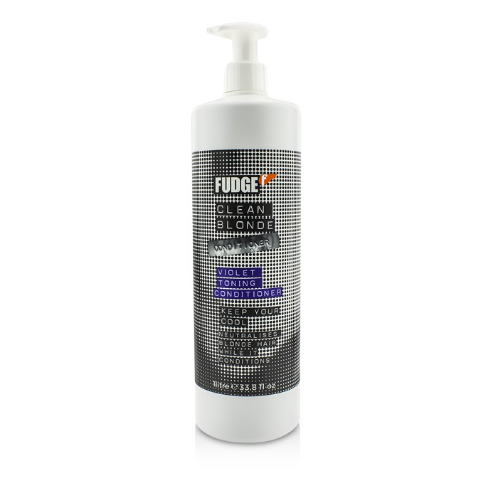 Fudge Clean Blonde Violet Toning Conditioner (Neutralises Blonde Hair) 1000ml/33.8ozProduct Thumbnail