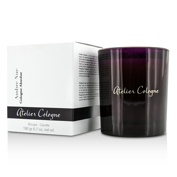 Atelier Cologne 香薰蜡烛Bougie Candle - 纯媚琥珀 190g/6.7ozProduct Thumbnail