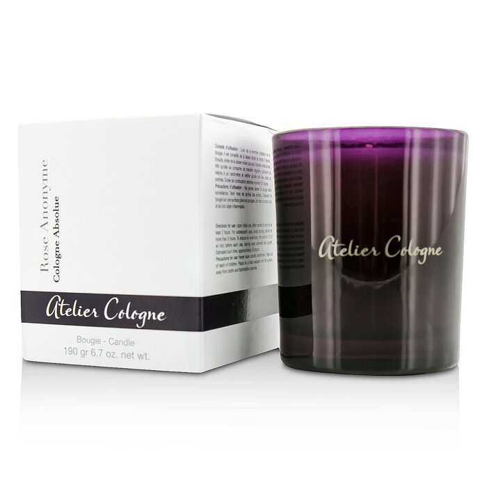 Atelier Cologne Świeca zapachowa Bougie Candle - Rose Anonyme 190g/6.7ozProduct Thumbnail