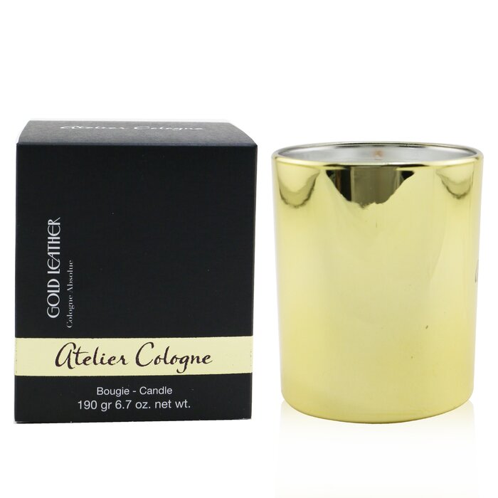 Atelier Cologne Bougie Свеча - Gold Leather 190g/6.7ozProduct Thumbnail