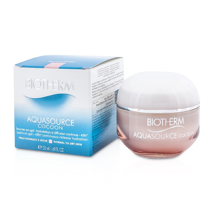 Biotherm Aquasource Cocoon Balm-In-Gel 48H Continuous Release Hydration (normal til tørr hud) 50ml/1.69ozProduct Thumbnail