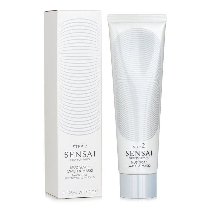 Kanebo Sensai Silky Purifying Mud Soap - Wash & Mask (ny pakning) 125ml/4.3ozProduct Thumbnail