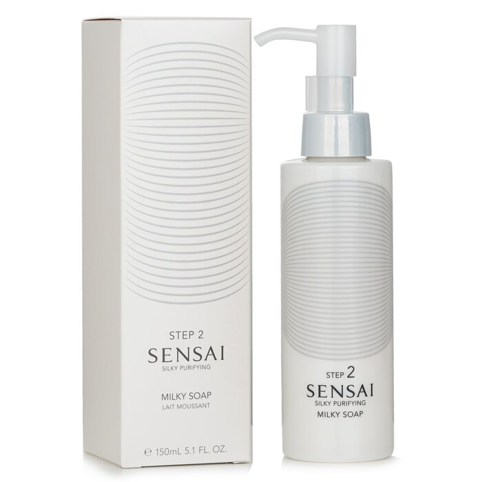 Kanebo Kremowe mydełko do oczyszczania twarzy Sensai Silky Purifying Milky Soap (nowe opakowanie) 150ml/5.1ozProduct Thumbnail